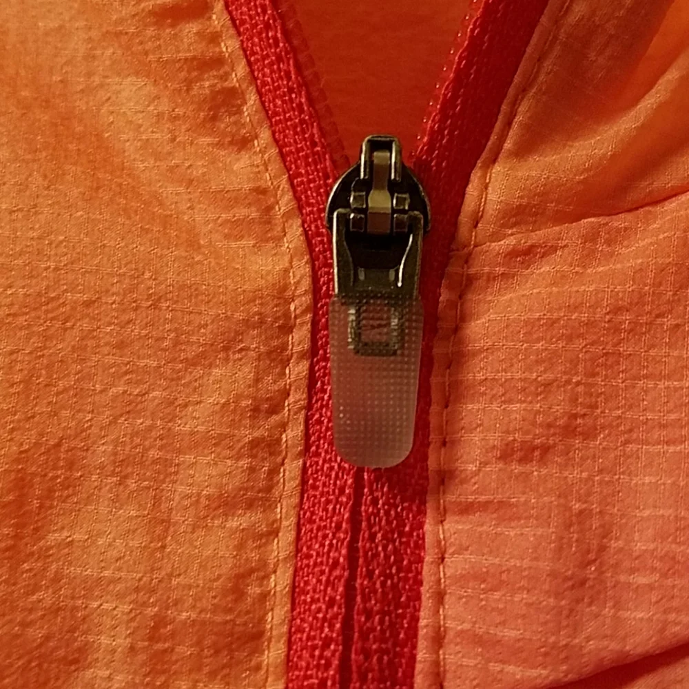 Nike Peachy Orange Lightweight Zip Up Hooded Jacket